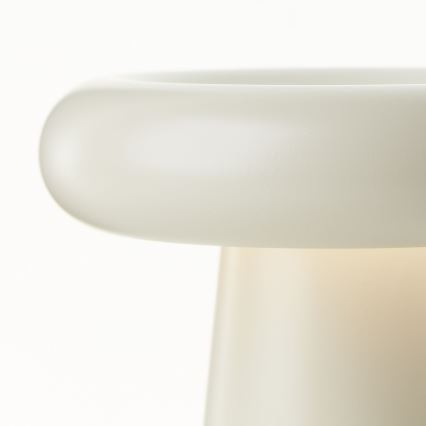 Brilliant - Dimbaar LED touch tafellampje MUFFIN LED/3W/5V USB 2600 mAh IP44 krém