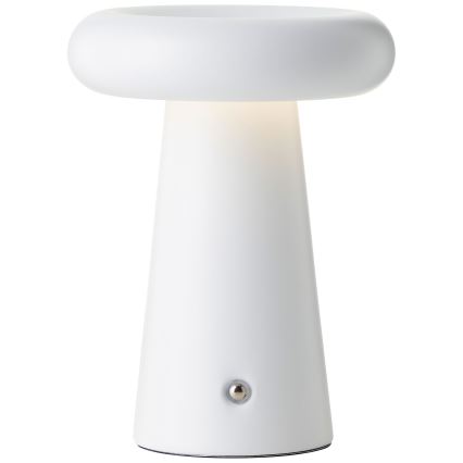 Brilliant - LED Dimbaar aanraken buitenshuis tafellamp MUFFIN LED/3W/5V USB IP44 wit