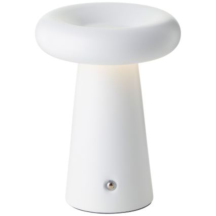 Brilliant - LED Dimbaar aanraken buitenshuis tafellamp MUFFIN LED/3W/5V USB IP44 wit