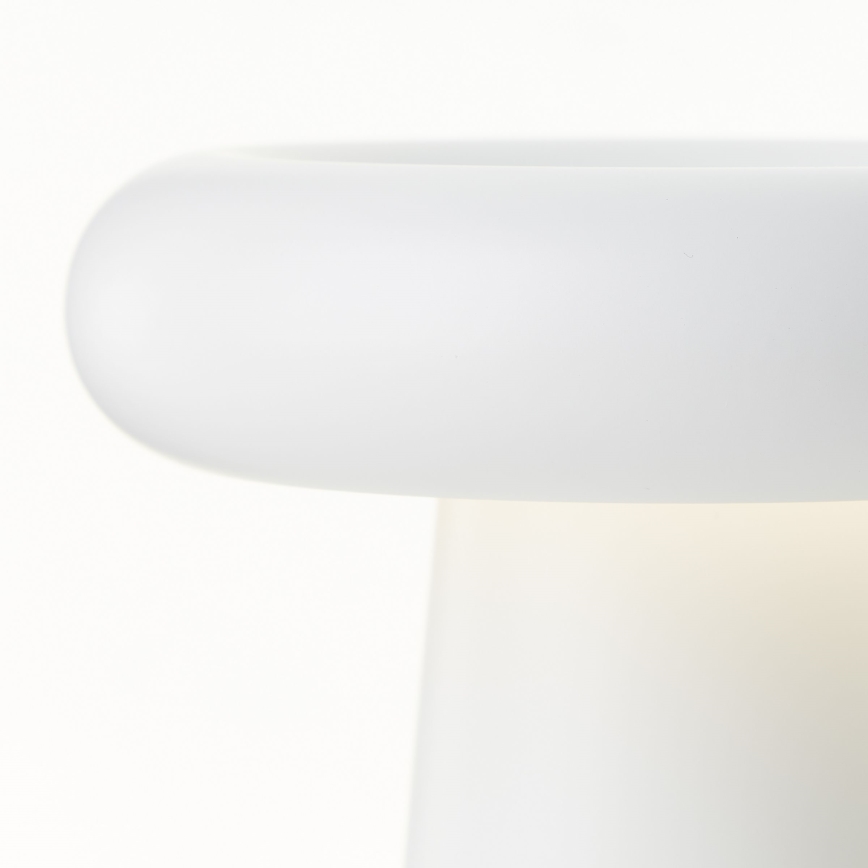 Brilliant - LED Dimbaar aanraken buitenshuis tafellamp MUFFIN LED/3W/5V USB IP44 wit