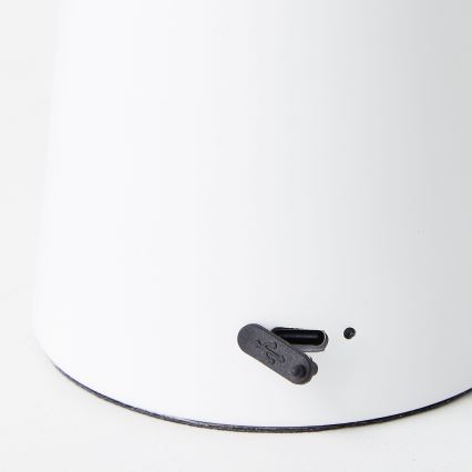 Brilliant - LED Dimbaar aanraken buitenshuis tafellamp MUFFIN LED/3W/5V USB IP44 wit