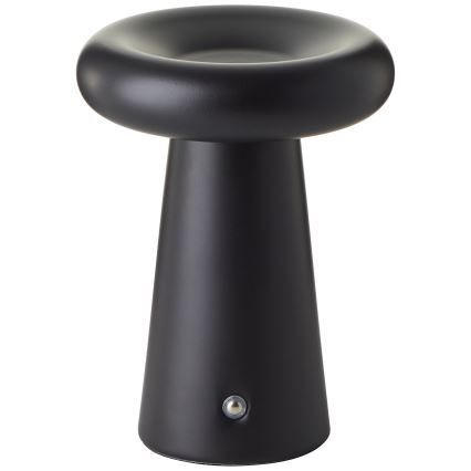 Brilliant - LED Dimbaar aanraken buitenshuis tafellamp MUFFIN LED/3W/5V USB IP44 zwart