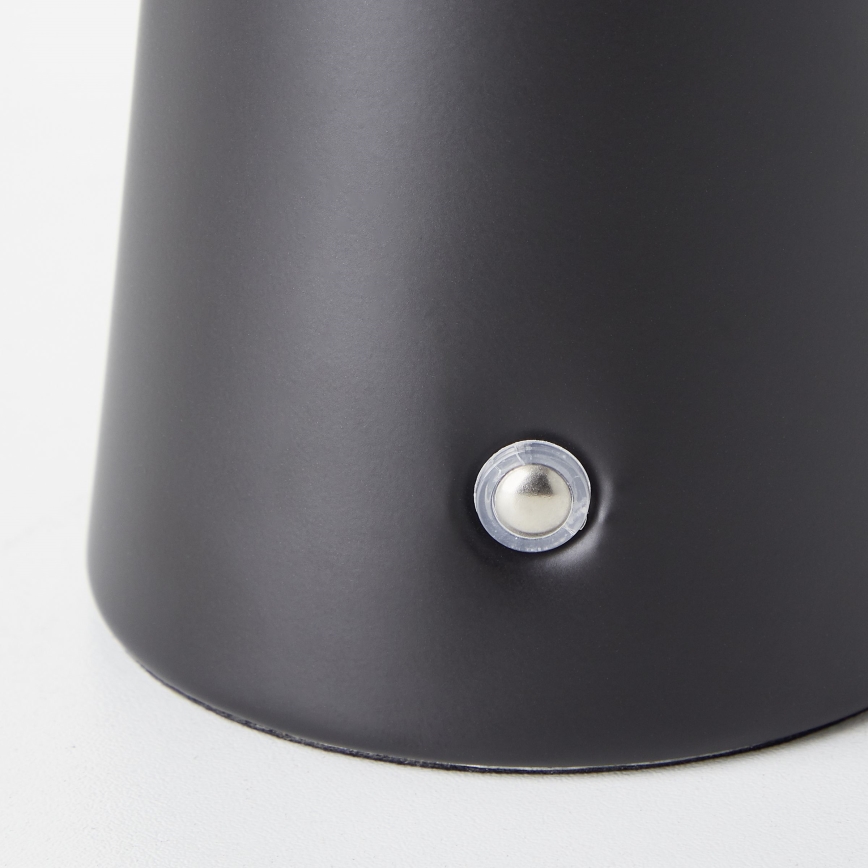 Brilliant - LED Dimbaar aanraken buitenshuis tafellamp MUFFIN LED/3W/5V USB IP44 zwart