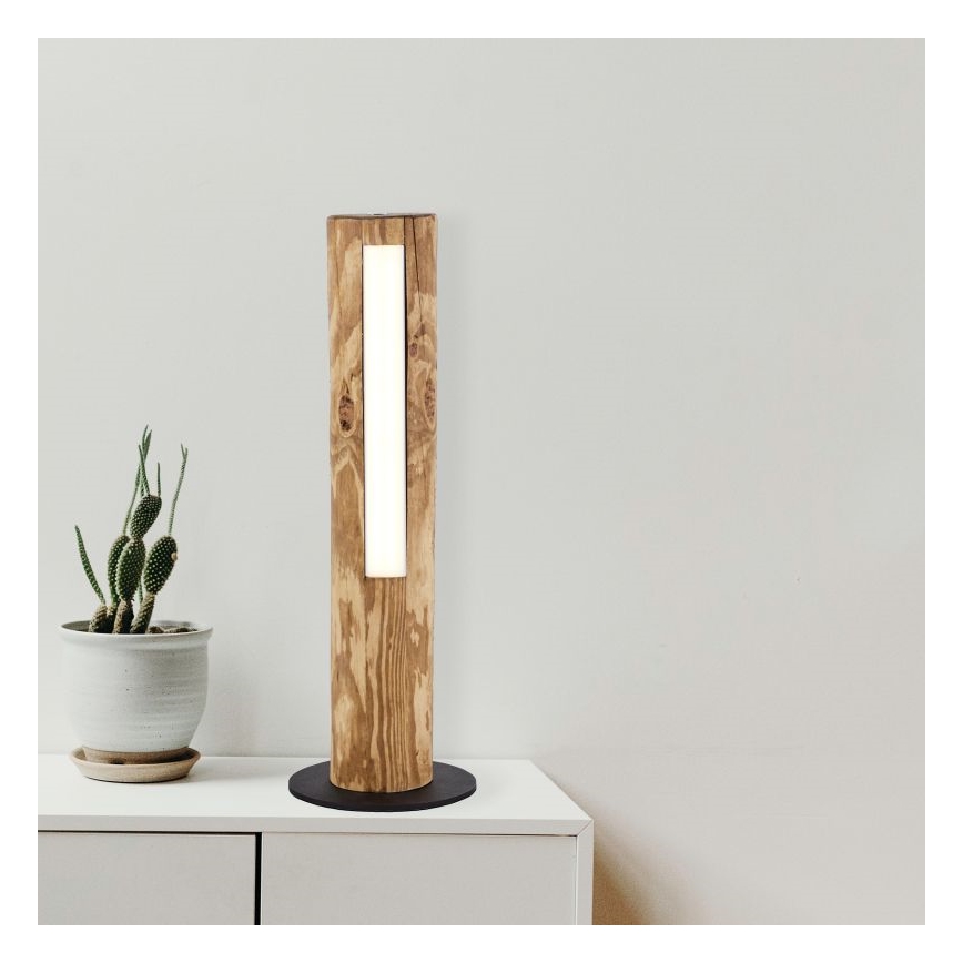 Brilliant - Dimbaar LED touch tafellampje ODUN LED/8W/230V grenen