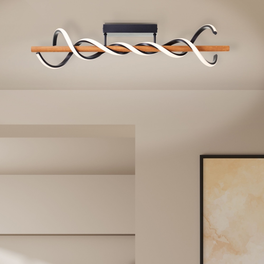 Brilliant - Dimbare LED bevestigde hanglamp AMALIA LED/38W/230V grenen - FSC gecertificeerd