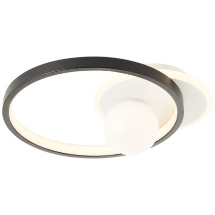 Brilliant - Dimbare LED Plafondlamp ATLANTA LED/24W/230V zwart/wit