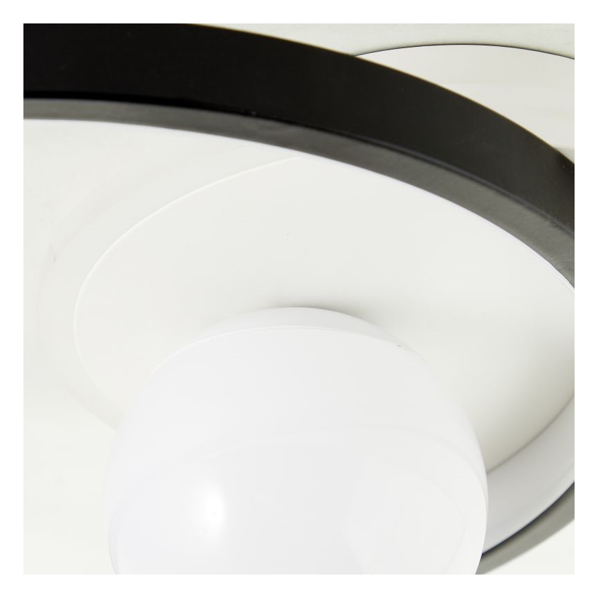 Brilliant - Dimbare LED Plafondlamp ATLANTA LED/24W/230V zwart/wit