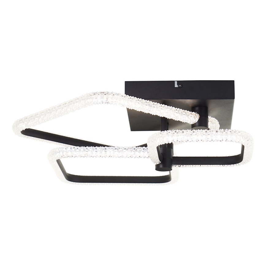 Brilliant - Dimbare LED-plafondlamp AYDIN LED/30W/230V 3000-6500K zwart + afstandsbediening