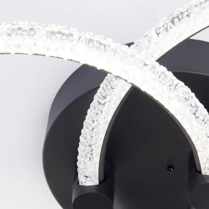 Brilliant - Dimbare LED Plafondlamp AYDIN LED/34W/230V 3000-6500K zwart + afstandsbediening