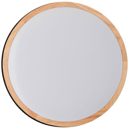 Brilliant - Dimbare LED Plafondlamp BAARLO LED/24W/230V diameter 35 cm zwart/rubber vijg - FSC gecertificeerd