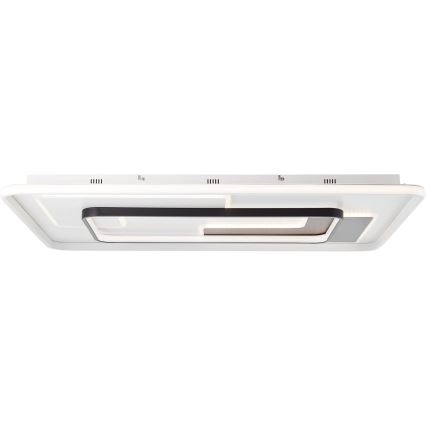 Brilliant - Dimbare LED plafondlamp BARDEN LED/57W/230V 3000-6800K 60x90 cm wit + afstandsbediening