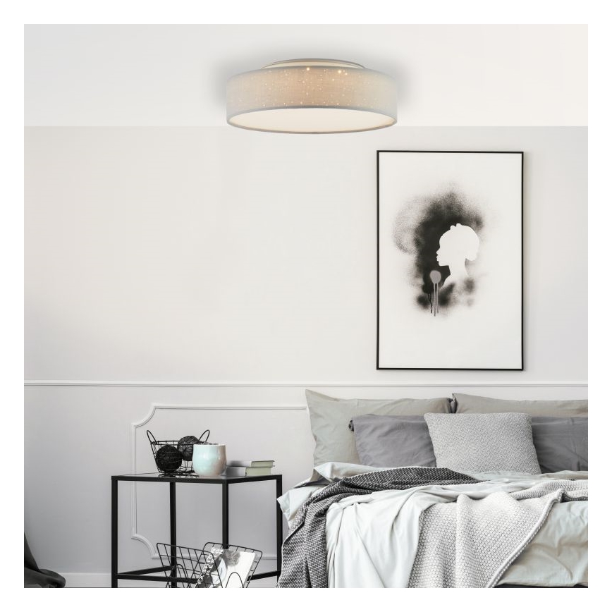 Brilliant - Dimbare LED plafondlamp BASKA LED/12W/230V diameter 38 cm 3000K