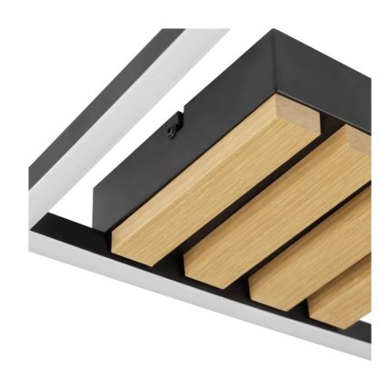 Brilliant - Dimbare LED-plafondlamp CALMA LED/15W/230V zwart