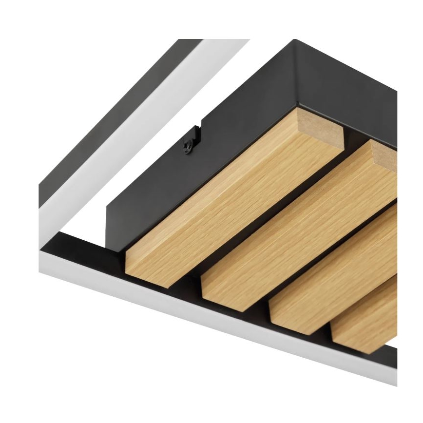 Brilliant - Dimbare LED-plafondlamp CALMA LED/15W/230V zwart