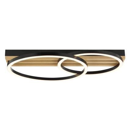 Brilliant - dimbare LED-plafondlamp CALMA LED/21W/230V zwart