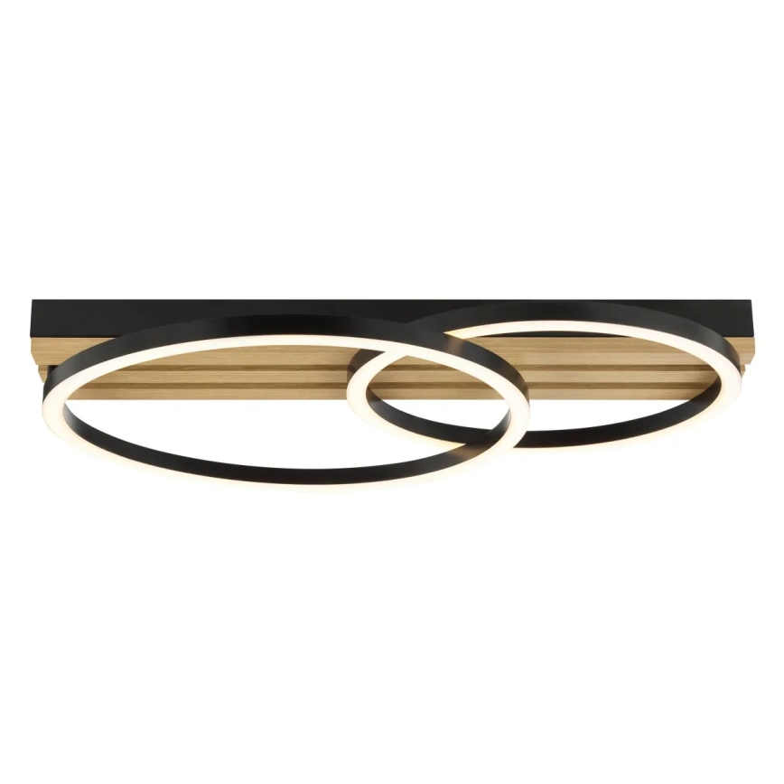Brilliant - dimbare LED-plafondlamp CALMA LED/21W/230V zwart