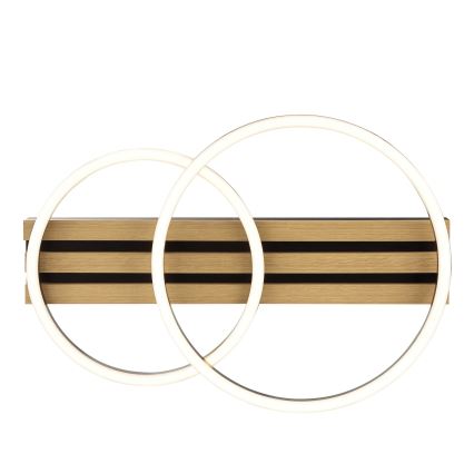 Brilliant - dimbare LED-plafondlamp CALMA LED/21W/230V zwart