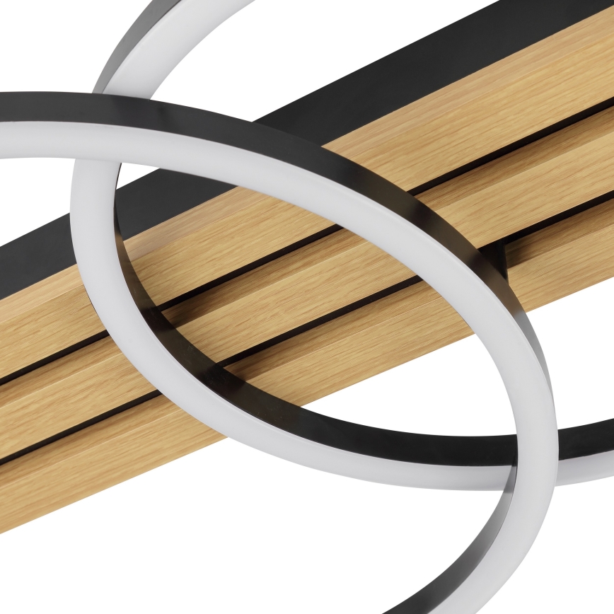 Brilliant - dimbare LED-plafondlamp CALMA LED/21W/230V zwart