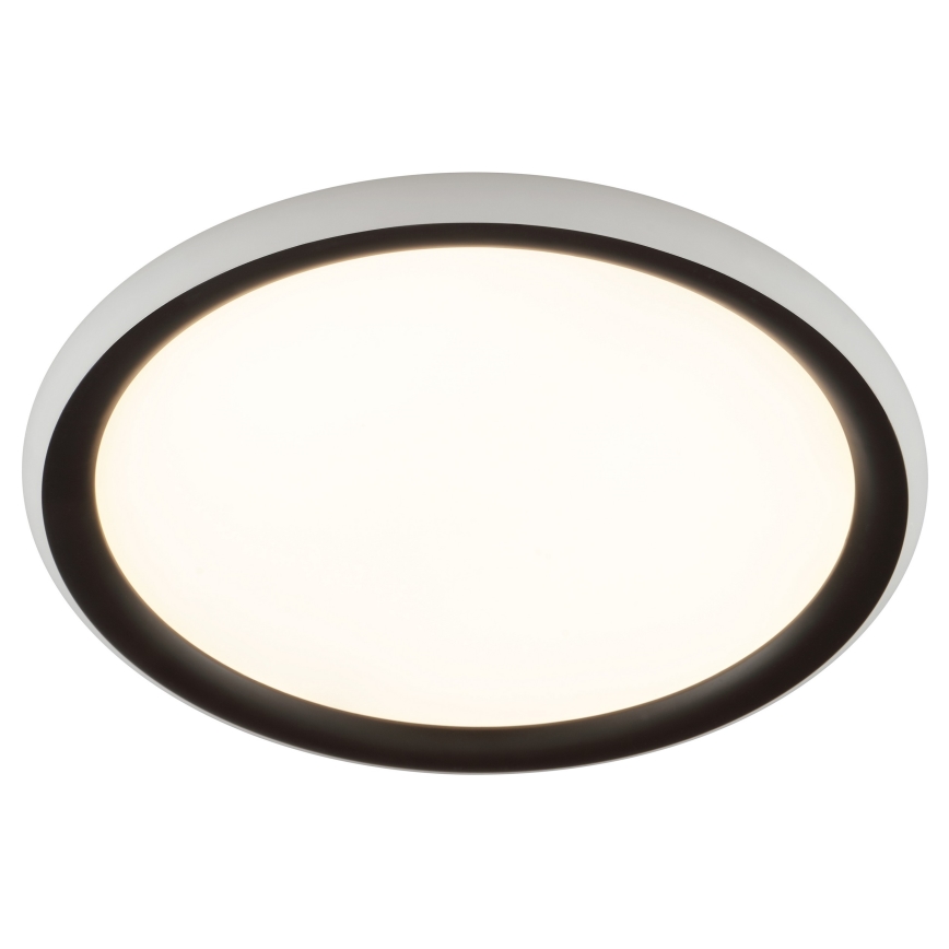 Brilliant - Dimbare LED-plafondlamp CARLOZ LED/16W/230V Ø 30 cm wit/zwart