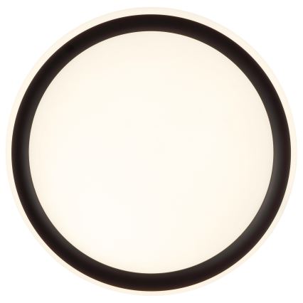 Brilliant - Dimbare LED-plafondlamp CARLOZ LED/16W/230V Ø 30 cm wit/zwart