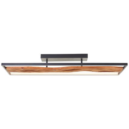 Brilliant - Dimbare LED Plafondlamp CHAUMONT LED/48W/230V rubber vijg - FSC gecertificeerd