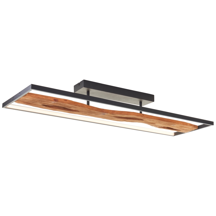 Brilliant - Dimbare LED Plafondlamp CHAUMONT LED/48W/230V rubber vijg - FSC gecertificeerd