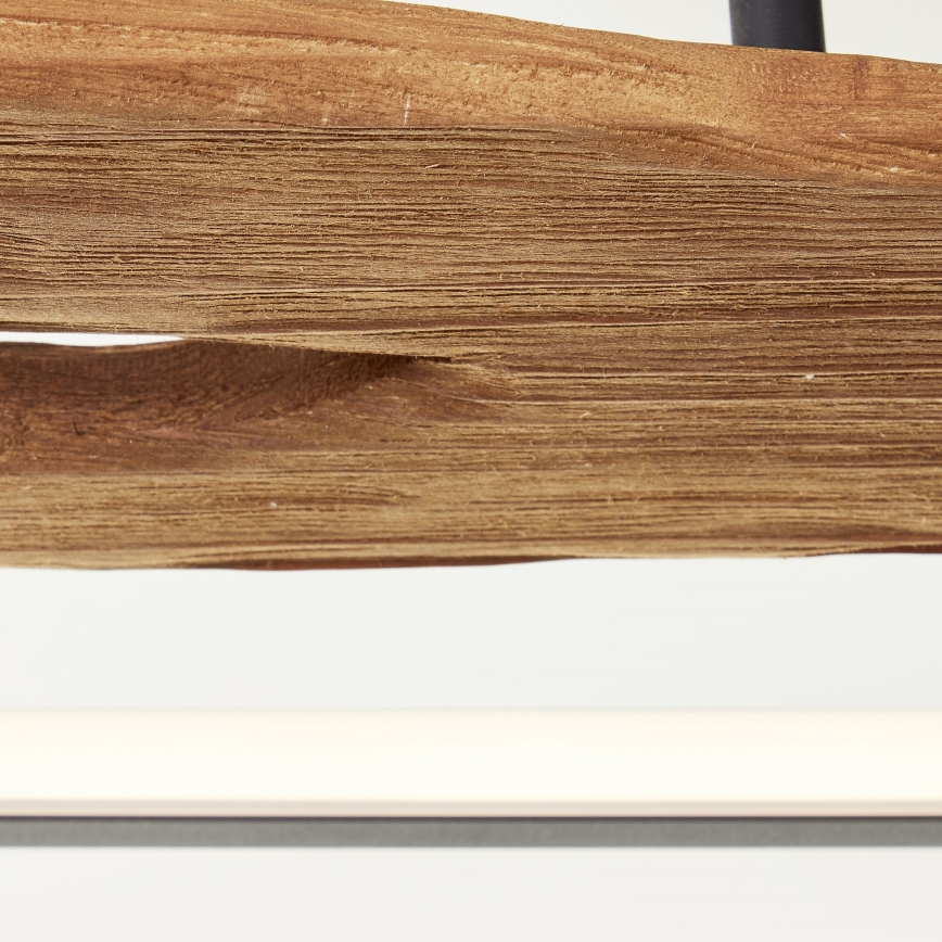 Brilliant - Dimbare LED Plafondlamp CHAUMONT LED/48W/230V rubber vijg - FSC gecertificeerd