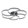 Brilliant - Dimbare LED Plafondlamp FICO LED/32W/230V 3000-6500K diameter 65 cm zwart + afstandsbediening