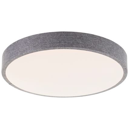 Brilliant - Dimbare LED Plafondlamp FILIZ LED/24W/230V diameter 38,5 cm grijs