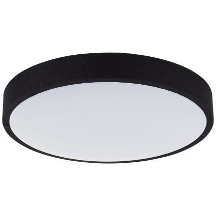 Brilliant - Dimbare LED Plafondlamp FILIZ LED/24W/230V diameter 38,5 cm zwart