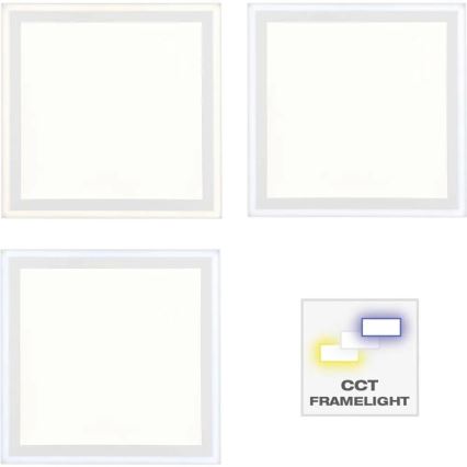 Brilliant - Dimbare LED plafondlamp LAURICE LED/24W/230V 2700-6500K + afstandsbediening