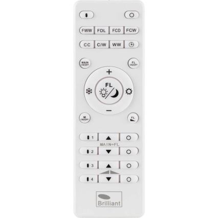 Brilliant - Dimbare LED plafondlamp LAURICE LED/24W/230V 2700-6500K + afstandsbediening