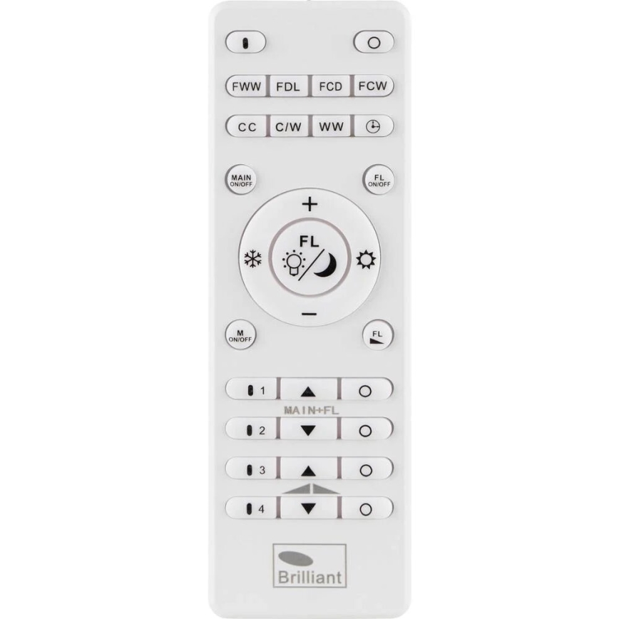 Brilliant - Dimbare LED plafondlamp LAURICE LED/24W/230V 2700-6500K + afstandsbediening