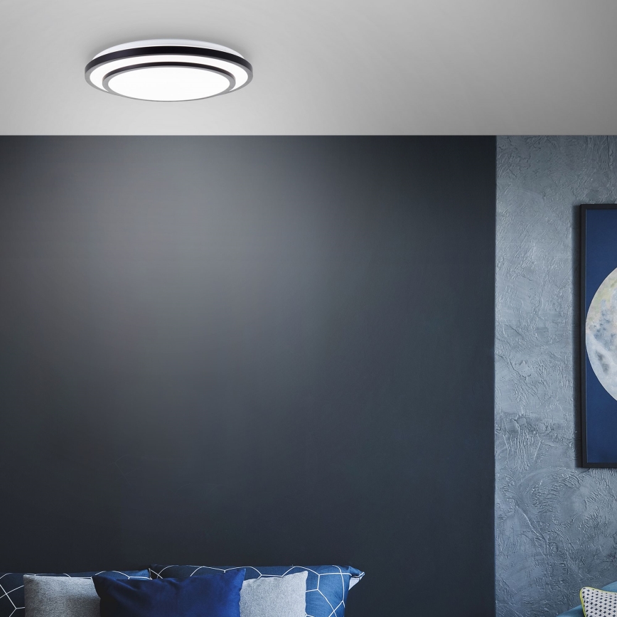 Brilliant - Dimbare LED Plafondlamp LUCIANO LED/40W/230V 3000-6500K + afstandsbediening
