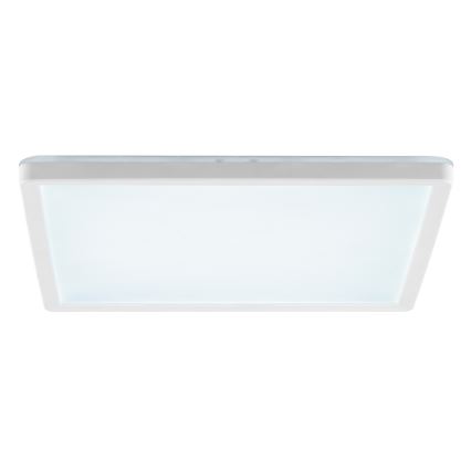 Brilliant - Dimbare LED-plafondlamp LUMARO LED/18W/230V 3000-6500K 29,3x29,3 cm wit + afstandsbediening