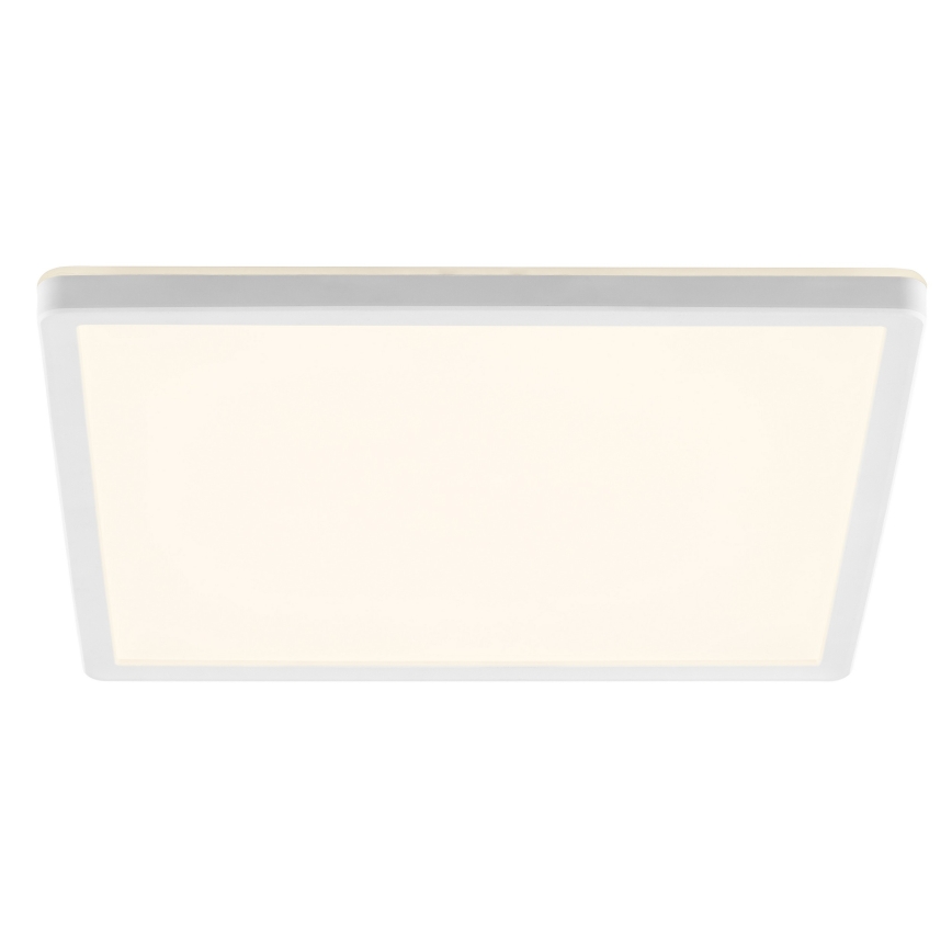 Brilliant - Dimbare LED-plafondlamp LUMARO LED/18W/230V 3000-6500K 29,3x29,3 cm wit + afstandsbediening