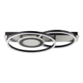 Brilliant - Dimbare LED-plafondlamp MAUREEN LED/27W/230V zwart
