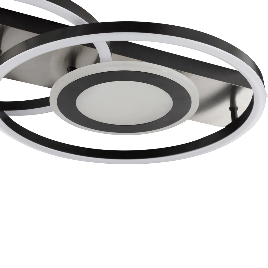 Brilliant - Dimbare LED-plafondlamp MAUREEN LED/27W/230V zwart