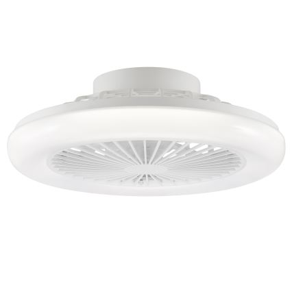 Brilliant - Dimbare LED-plafondlamp met ventilator MONTERO LED/20W/230V 2700-6500K Ø 42 cm wit + afstandsbediening