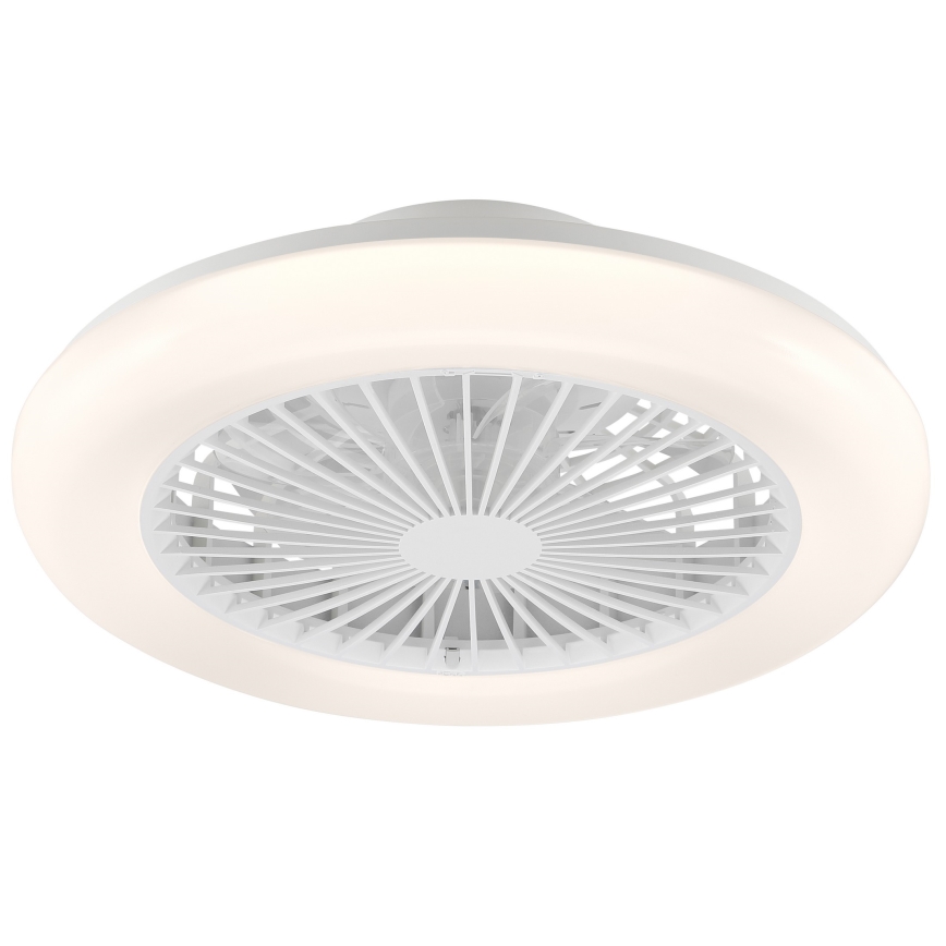 Brilliant - Dimbare LED-plafondlamp met ventilator MONTERO LED/20W/230V 2700-6500K Ø 42 cm wit + afstandsbediening