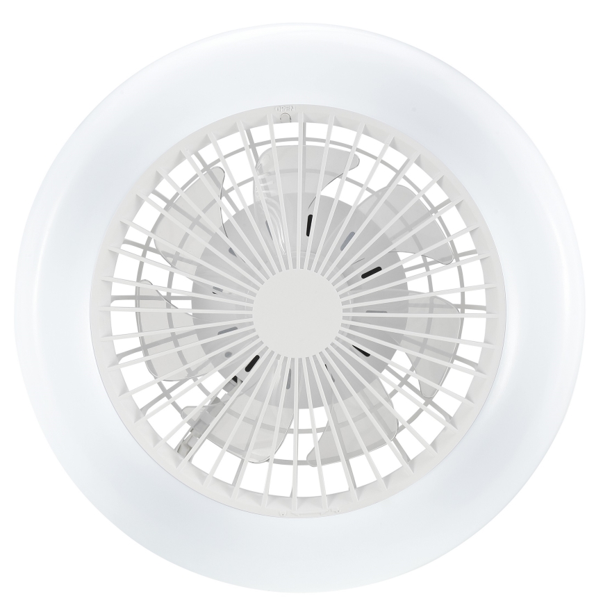 Brilliant - Dimbare LED-plafondlamp met ventilator MONTERO LED/20W/230V 2700-6500K Ø 42 cm wit + afstandsbediening