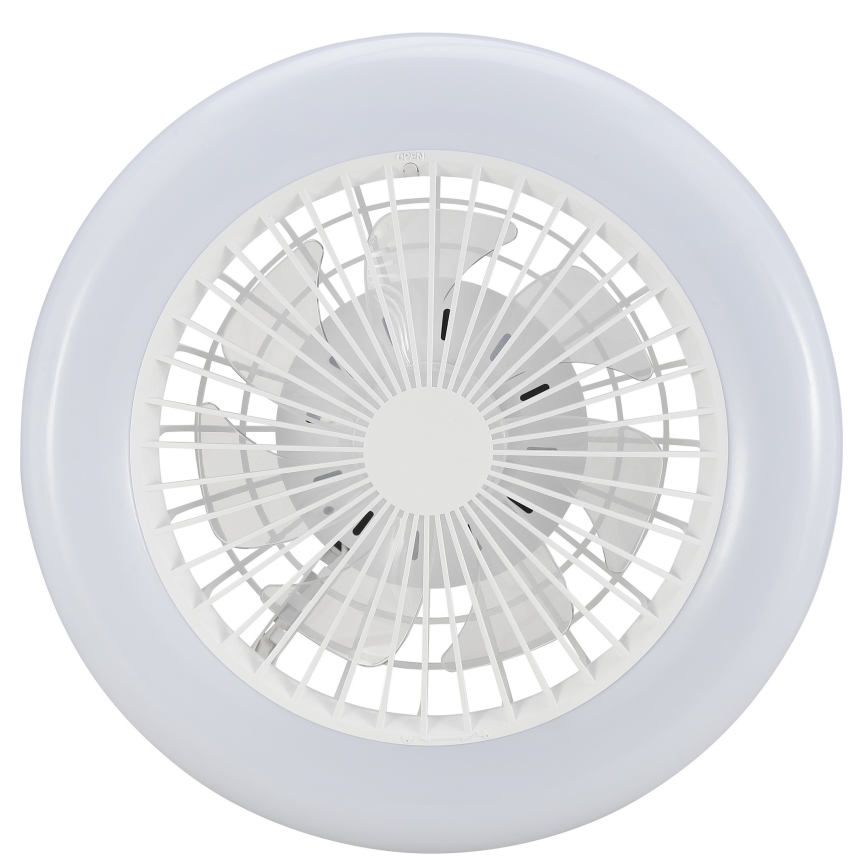 Brilliant - Dimbare LED-plafondlamp met ventilator MONTERO LED/20W/230V 2700-6500K Ø 42 cm wit + afstandsbediening