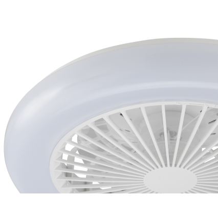 Brilliant - Dimbare LED-plafondlamp met ventilator MONTERO LED/20W/230V 2700-6500K Ø 42 cm wit + afstandsbediening