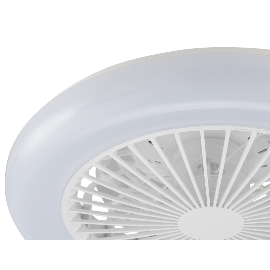 Brilliant - Dimbare LED-plafondlamp met ventilator MONTERO LED/20W/230V 2700-6500K Ø 42 cm wit + afstandsbediening