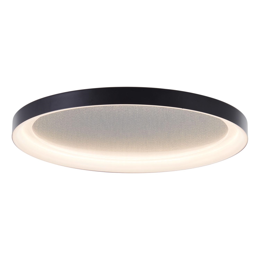 Brilliant - Dimbare LED plafondlamp QUITO LED/30W/230V 3000K diameter 42 cm zwart