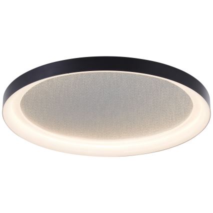 Brilliant - Dimbare LED plafondlamp QUITO LED/30W/230V 3000K diameter 42 cm zwart