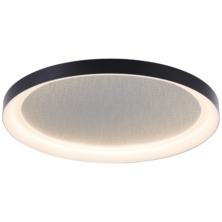 Brilliant - Dimbare LED plafondlamp QUITO LED/30W/230V 3000K diameter 42 cm zwart