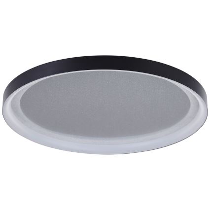 Brilliant - Dimbare LED plafondlamp QUITO LED/30W/230V 3000K diameter 42 cm zwart