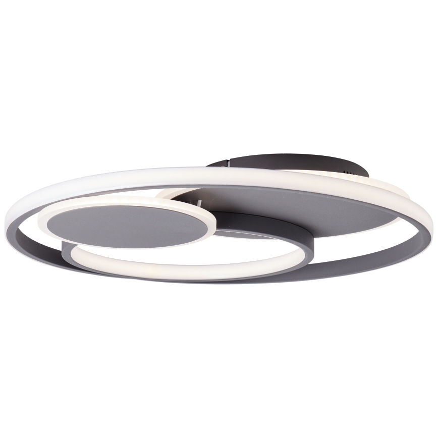 Brilliant - Dimbare LED Plafondlamp RUNDA LED/50W/230V 3000-6500K zwart + afstandsbediening