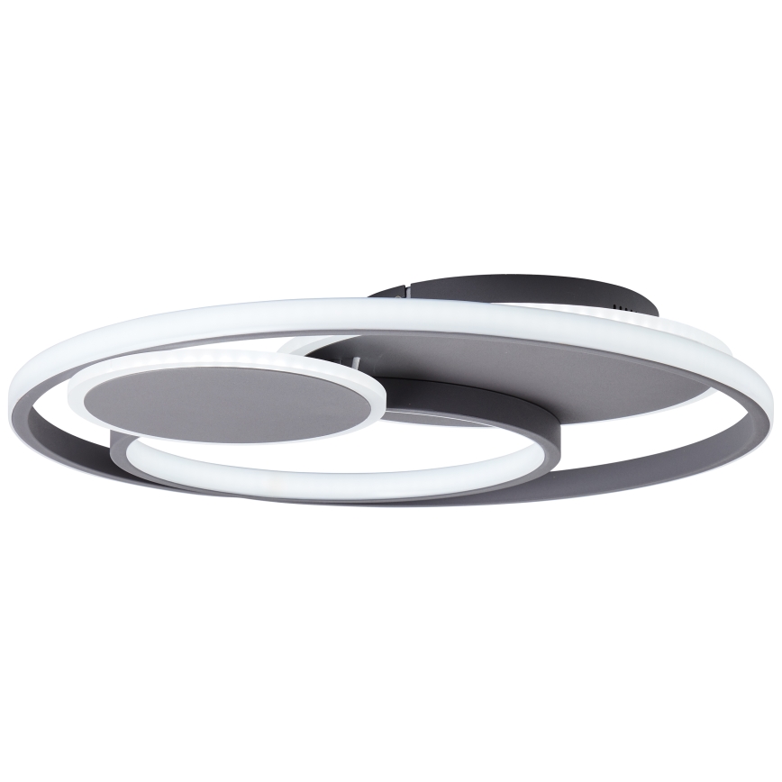 Brilliant - Dimbare LED Plafondlamp RUNDA LED/50W/230V 3000-6500K zwart + afstandsbediening